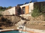 Pool and house